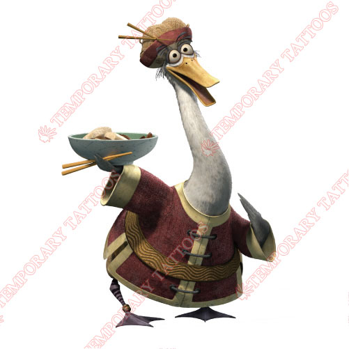 Kung Fu Panda Customize Temporary Tattoos Stickers NO.3361